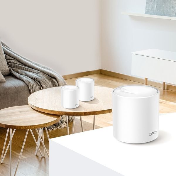 Роутер TP-LINK Deco X60 AX5400 2.4 / 5 ГГц (DualBand), Wi-Fi Mesh (3 шт.) 2005428 фото