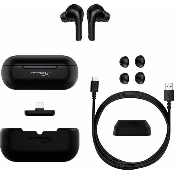 Наушники TWS HyperX Cloud Mix Buds Wireless Black (4P5D9AA) 029643 фото