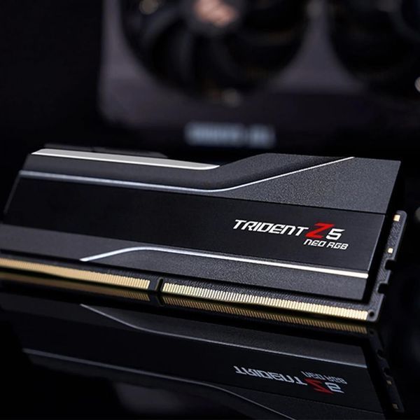 Пам'ять для настільних комп'ютерів G.Skill 32 GB (2x16GB) DDR5 6400 MHz Trident Z5 Neo RGB Black (F5-6400J3239G16GX2-TZ5NR) 027736 фото