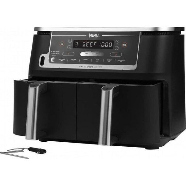 Мультипіч (аерофритюрниця) NINJA Foodi Max Dual Zone Smart Cook AF451EU 025576 фото
