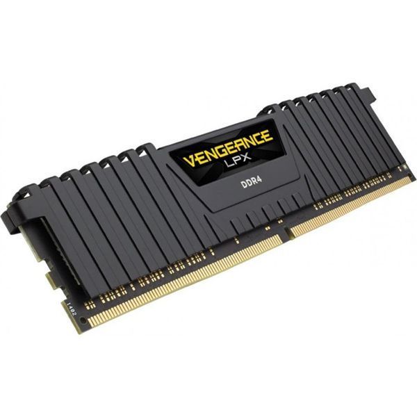 Пам'ять для настільних комп'ютерів Corsair 64 GB (2x32GB) DDR4 3600 MHz Vengeance LPX Black (CMK64GX4M2D3600C18) 027636 фото