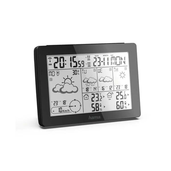 Метеостанция Hama Meteotime Black 354927 фото