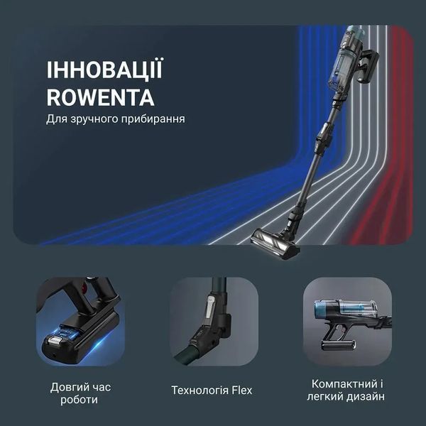 Вертикальний + ручний пилосос (2в1) Rowenta X-Force Flex 14.80 RH9BC1WO 577560ua фото