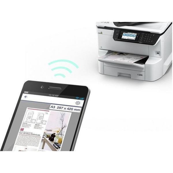 МФУ Epson WorkForce Pro WF-C8610DWF (C11CG69401) 009267 фото