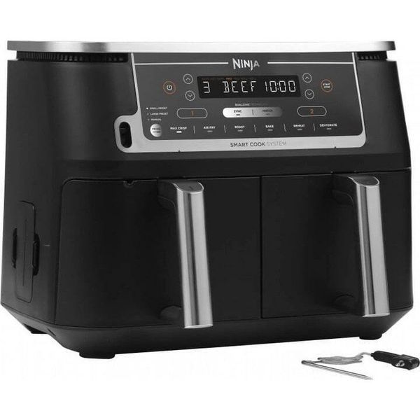 Мультипіч (аерофритюрниця) NINJA Foodi Max Dual Zone Smart Cook AF451EU 025576 фото