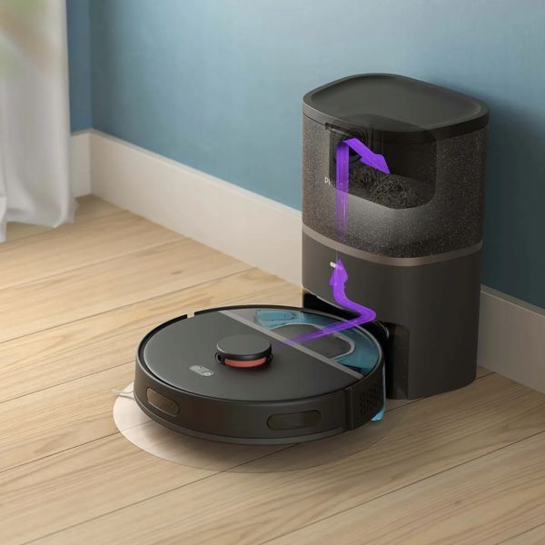 Робот-пилосос з вологим прибиранням Philips HomeRun 3000 Series Aqua XU3100/01 598554 фото
