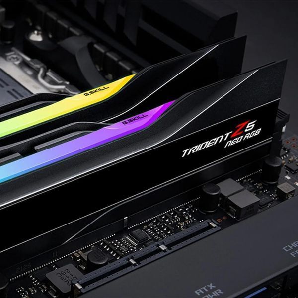 Пам'ять для настільних комп'ютерів G.Skill 32 GB (2x16GB) DDR5 6400 MHz Trident Z5 Neo RGB Black (F5-6400J3239G16GX2-TZ5NR) 027736 фото