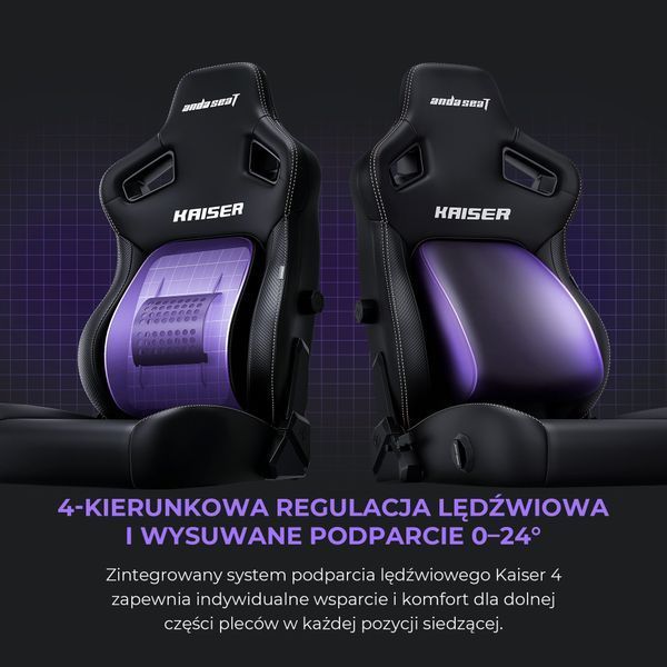 Ігрове крісло ANDA SEAT Kaiser 4 L Білий 2043582 фото