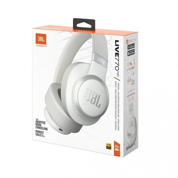 Навушники з мікрофоном JBL Live 770NC White (JBLLIVE770NCWHT) 029554 фото