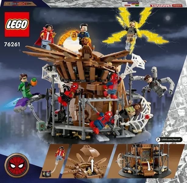Блоковий конструктор LEGO Marvel Фінальна битва Людини-павука (76261) 613399 фото