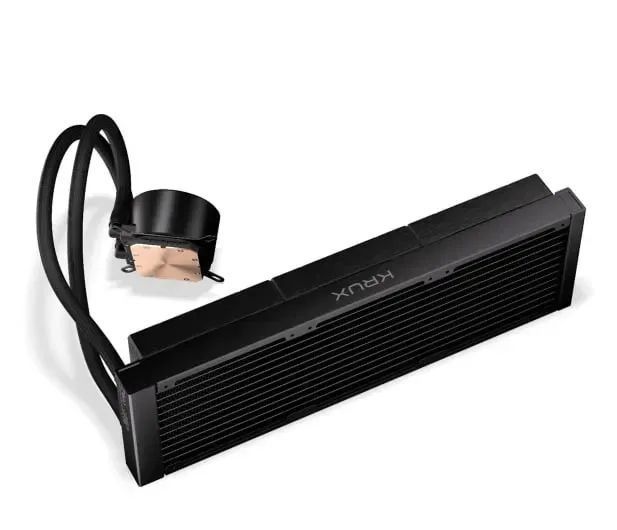 Водяне охолодження Krux HydroGlance 360 ARGB LCD Black (KRXE004) 615051 фото