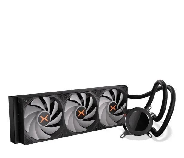 Водяне охолодження Krux HydroGlance 360 ARGB LCD Black (KRXE004) 615051 фото