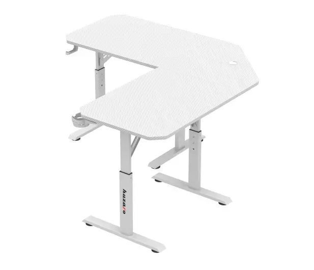 Геймерський ігровий стіл Huzaro Hero 7.3 White 615091 фото