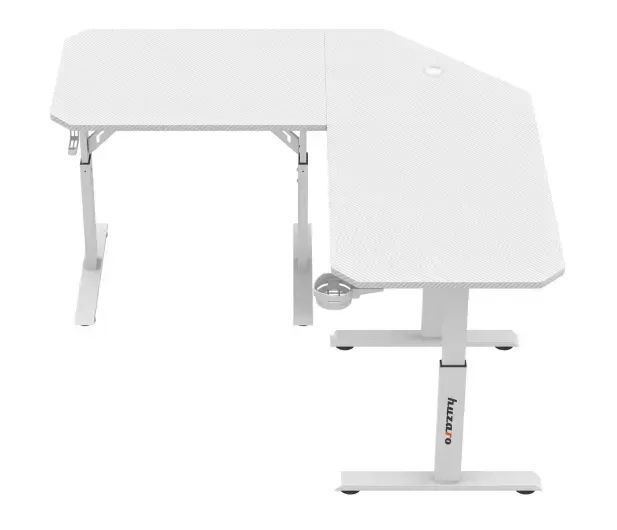 Геймерський ігровий стіл Huzaro Hero 7.3 White 615091 фото