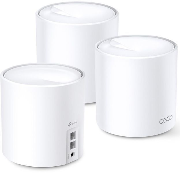 Роутер TP-LINK Deco X60 AX5400 2.4 / 5 ГГц (DualBand), Wi-Fi Mesh (3 шт.) 2005428 фото