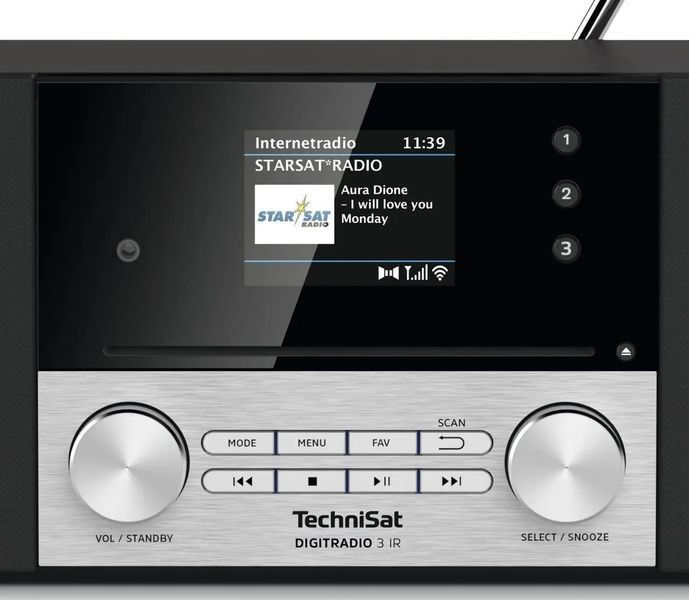 Радіоприймач TechniSat DigitRadio 3 IR 039134 фото