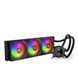Водяне охолодження Krux HydroGlance 360 ARGB LCD Black (KRXE004) 615051 фото 5