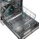 Посудомийна машина HISENSE HV693A65UVAD Energy Efficiency клас A-10% Гігієна UV Автодозування 16 комплектів посуду AutoOpen Wi-Fi 2055715 фото 8