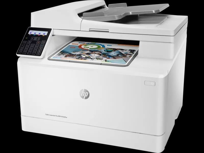 МФУ HP Color LJ Pro M183fw + Wi-Fi (7KW56A) 008992 фото