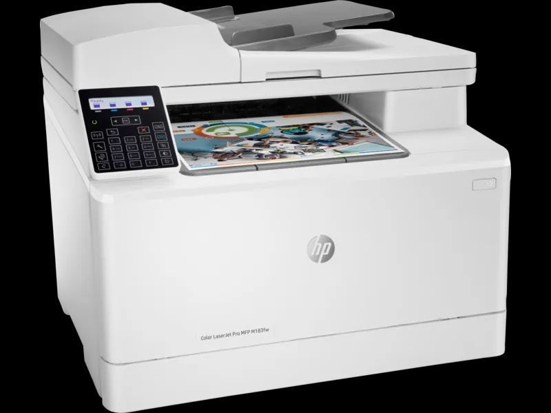 МФУ HP Color LJ Pro M183fw + Wi-Fi (7KW56A) 008992 фото