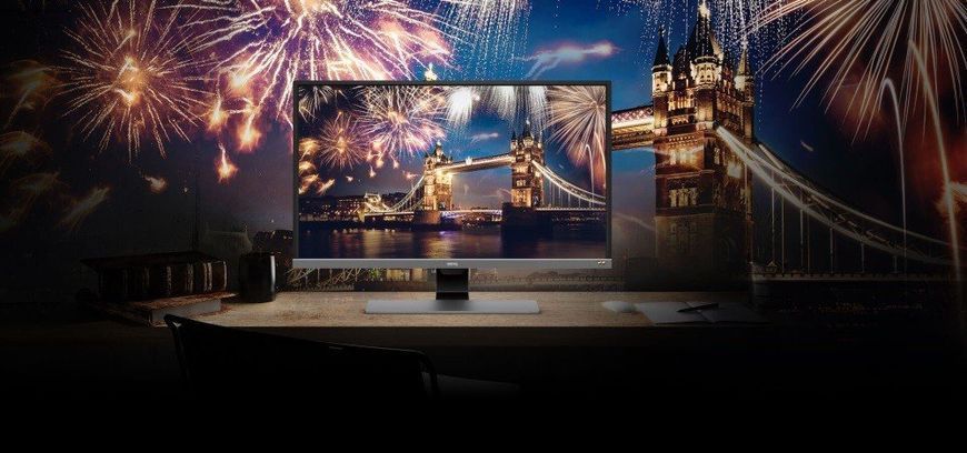 Монитор BenQ EW3270UE Grey-Black (9H.LGVLA.FSE) 023802 фото