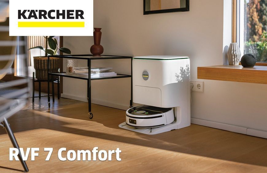 Робот-пылесос с влажной уборкой Karcher RVF 7 Comfort (1.269-690.0) 2086167 фото