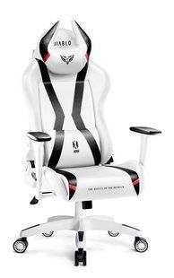 Ігрове крісло DIABLO CHAIRS X-Horn 2.0 (L) Біло-чорне 353934 фото