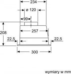 Витяжка вбудована Bosch DLN53AA70 299103 фото