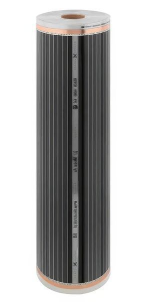 Плівка гріюча під ламінат MISSION AIR W/m2 Black Silver 10м2 (10м x 100см) + регулятор Leo Білий Wi-Fi e2065767 фото