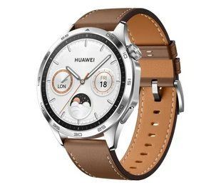 Смарт-часы Huawei Watch GT 4 Classic 46 Silver Brown 615995 фото