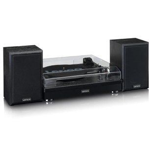 Проигрыватель виниловых дисков Lenco LS-101BK 038980 фото