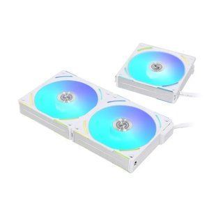 Вентилятор Lian Li Uni Fan AL120 V2 ARGB 3-Pack White (UF-AL120V2-3W) 008800 фото