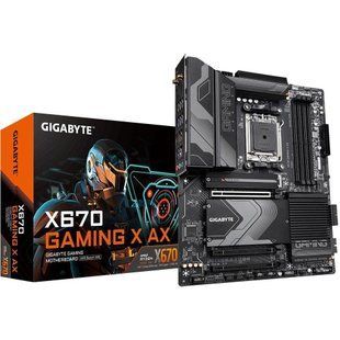 Материнська плата GIGABYTE X670 GAMING X AX (X670GAMINGXAX) 022891 фото