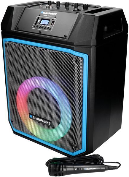 Power Audio BLAUPUNKT MB08.2, 40 Вт, Bluetooth, мікрофон у комплекті, FM-тюнер, вбудований еквалайзер, пульт у комплекті 573729 фото