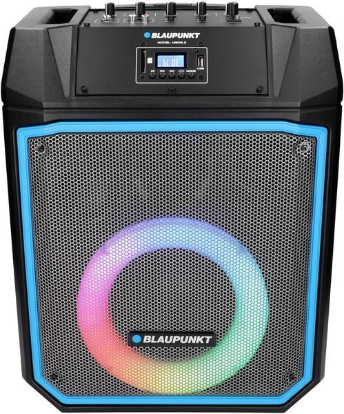 Power Audio BLAUPUNKT MB08.2, 40 Вт, Bluetooth, мікрофон у комплекті, FM-тюнер, вбудований еквалайзер, пульт у комплекті 573729 фото