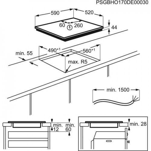 Варочная поверхность электрическая Electrolux CIV654 007124 фото