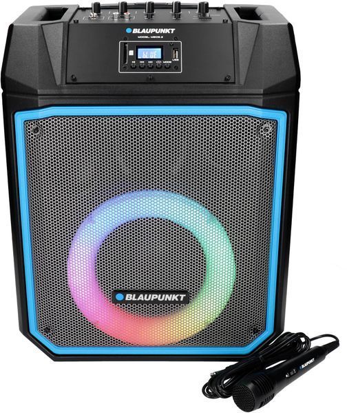 Power Audio BLAUPUNKT MB08.2, 40 Вт, Bluetooth, мікрофон у комплекті, FM-тюнер, вбудований еквалайзер, пульт у комплекті 573729 фото