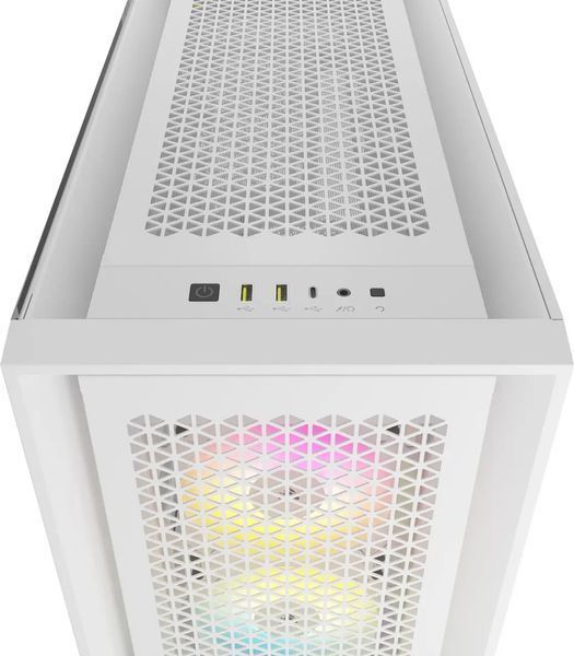 Корпус Corsair iCUE 5000D RGB Airflow White (CC-9011243-WW) 017478 фото