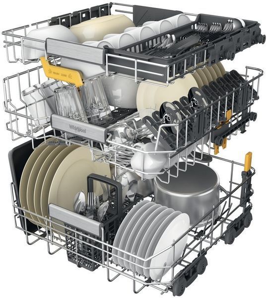 Посудомийна машина WHIRLPOOL WH8IA15AM3TUCH0 MaxiSpace Дисплей часу на підлозі 60 см 2048859 фото