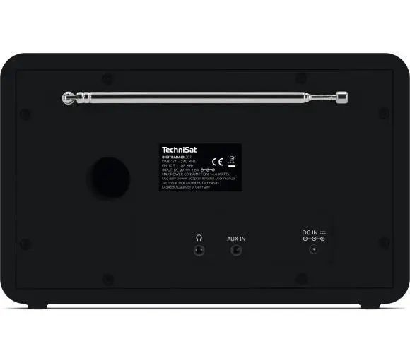 Радіоприймач TechniSat DigitRadio 307 Black 039135 фото