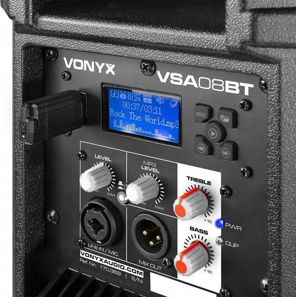 Акустична система Vonyx VSA08BT 601358 фото