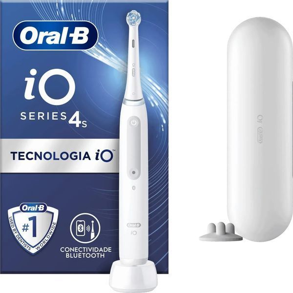 Электрическая зубная щетка Oral-B iO Series 4S Quite White 591439 фото