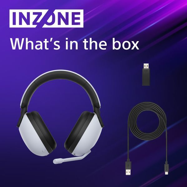 Навушники з мікрофоном Sony Inzone H9 White (WHG900NW.CE7) 029822 фото