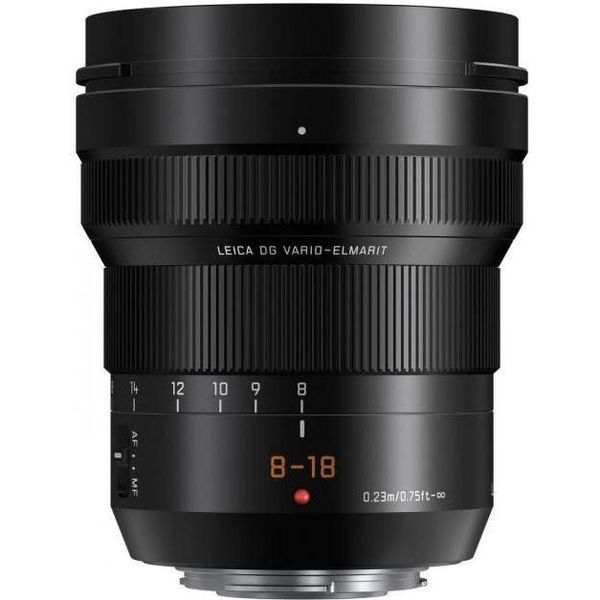 Широкоугольный объектив Panasonic H-E08018E 8-18mm f/2,8-4 ASPH, Leica DG Vario-Elmarit 043554 фото