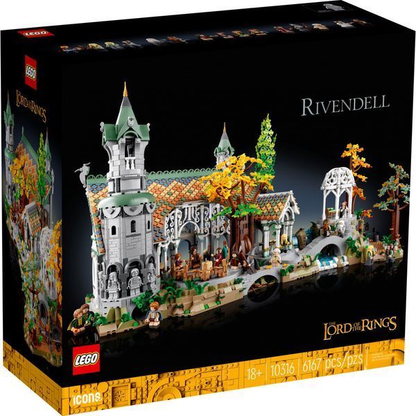 Блоковий конструктор LEGO Володар кілець: Рівенделл (10316) 009488 фото