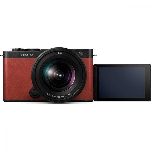 беззеркальный фотоаппарат Panasonic Lumix DC-S9 kit (20-60mm) Crimson Red (DC-S9KE-R) 004272 фото
