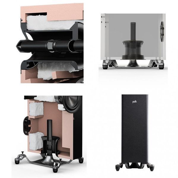 Фронтальные акустические колонки Polk audio Reserve R700 Black 043317 фото