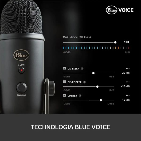 Мікрофон для ПК/ для стрімінгу, підкастів Blue Microphones Yeti Midnight Blue 340974 фото