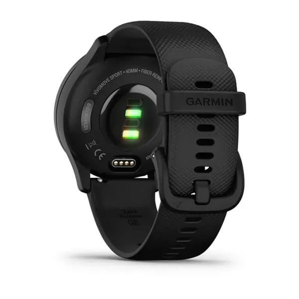 Смарт-часы Garmin Vivomove Sport Black Case and S. Band w. Slate Accents (010-02566-00) 613099 фото