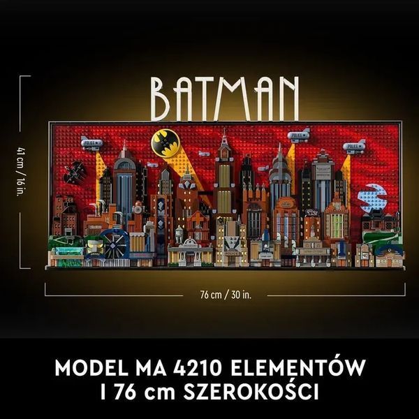 Блочный конструктор LEGO Бэтмен: Мультсериал Готем-сити (76271) 613513 фото